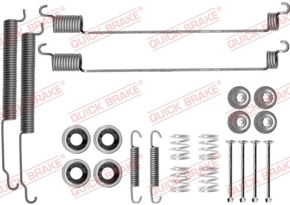 QUICK BRAKE Piederumu komplekts, Bremžu loki 105-0768